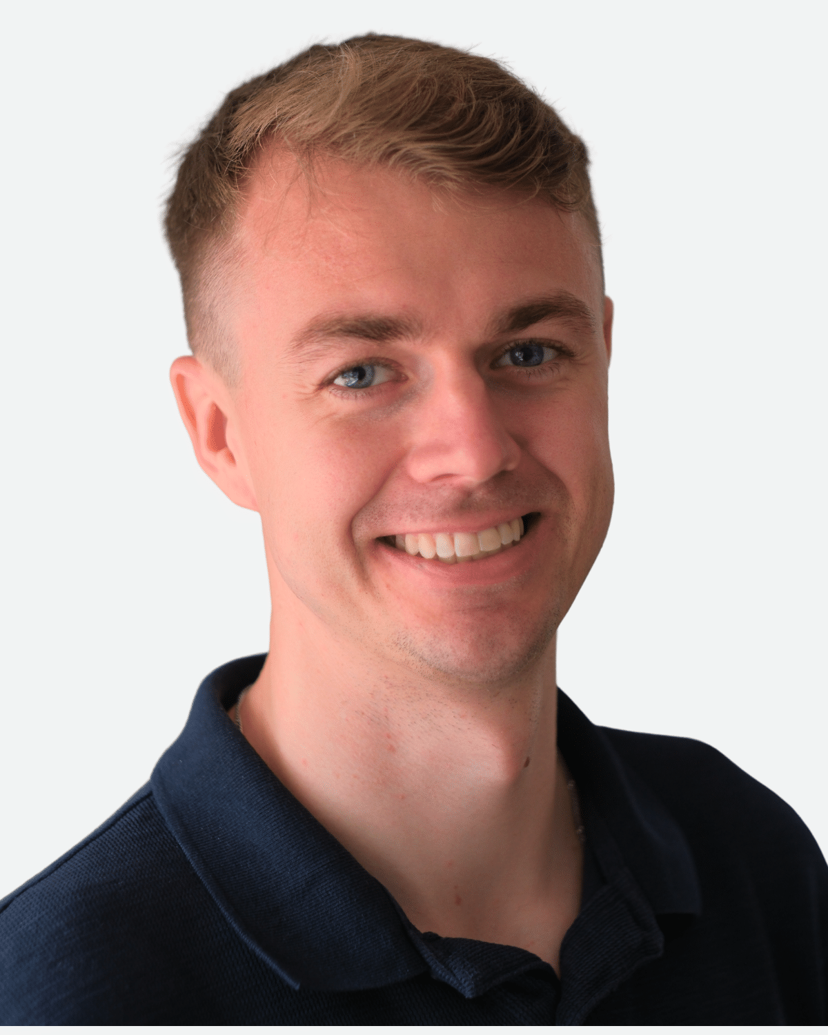 Headshot of Will smiling to camera